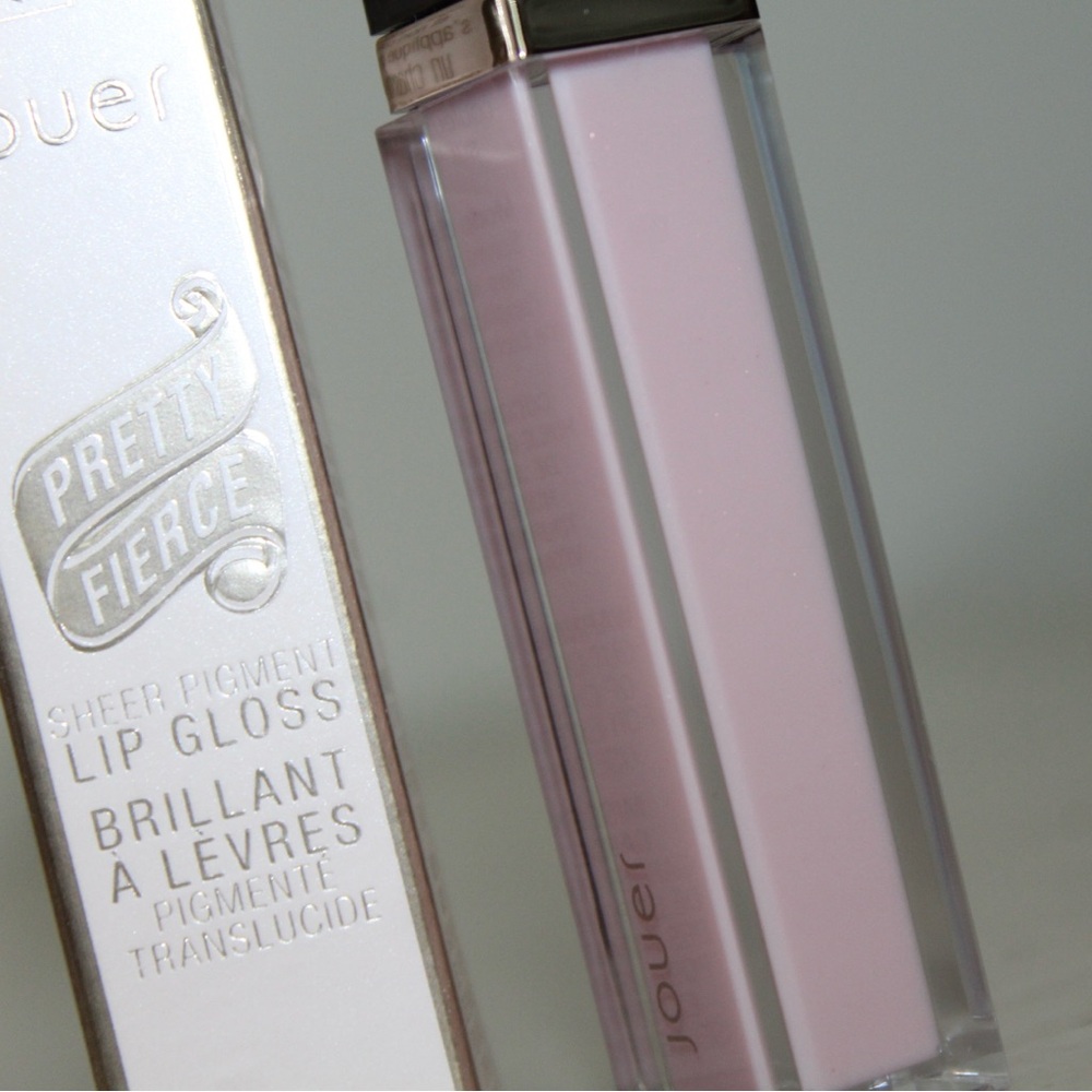 Jouer Cosmetics Champagne & Macarons Féministe Sheer Pigment Lip Gloss - Picture 16 of 16